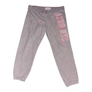 Y2K Gray Aero NYC Sweatpants